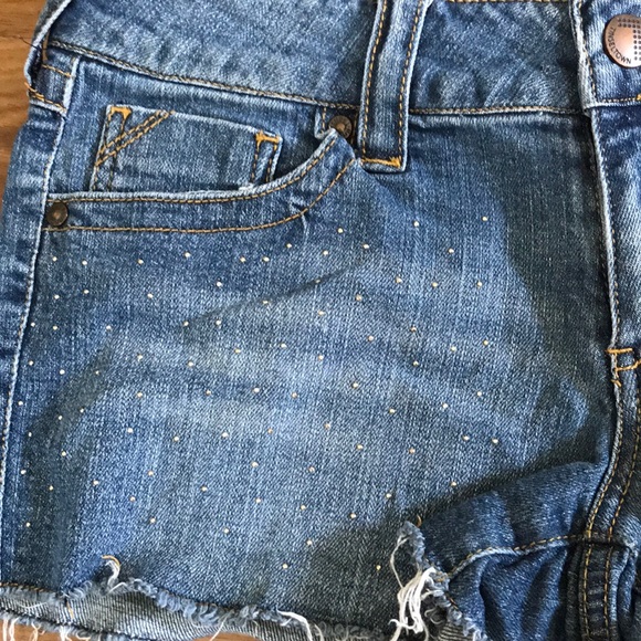 Size 9 Jean Shorts Tinseltown Denim Couture - Picture 3 of 3
